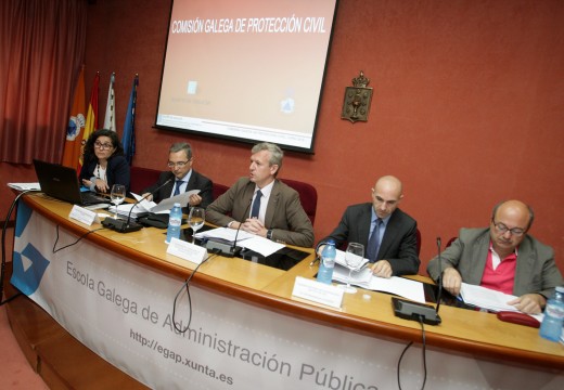 A Comisión Galega de Protección Civil aproba o Plan sectorial de asistencia a vítimas de accidentes aéreos e aos seus familiares